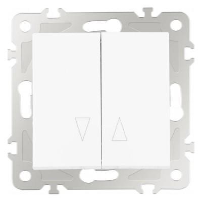 Выключатель для жалюзи без рамки Arte Milano 206 206.38-2.white