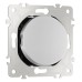 Выключатель перекрестный одноклавишный без рамки Arte Milano 202 202.34-1.silver