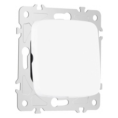 Выключатель перекрестный одноклавишный без рамки Arte Milano 205 205.34-1.white