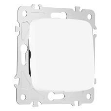 Выключатель проходной одноклавишный без рамки Arte Milano 205 205.32-1.white