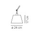 Абажур Artemide 0372050A
