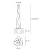 Люстра Artemide 0454020A