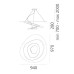 Люстра Artemide Pirce LED White
