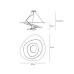 Люстра Artemide Pirce White