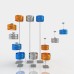Настольная лампа Artemide Aqua Cill Orange