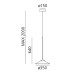 Подвесной светильник Artemide 0352030A