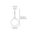 Подвесной светильник Artemide 1052010A