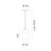 Подвесной светильник Artemide Gople Mini Copper