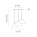 Подвесной светильник Artemide Look at Me Cluster 35