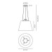 Потолочное крепление Artemide 0782010A