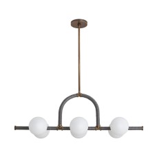 Подвесной светильник Arteriors Harrison Linear Antique Brass
