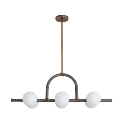 Подвесной светильник Arteriors Harrison Linear Antique Brass