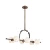 Подвесной светильник Arteriors Harrison Linear Antique Brass