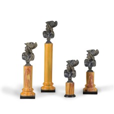 Статуэтка Ateliers C&S Davoy Homer Busts набор из 4-х