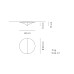 Настенный/Потолочный светильник Axo Light PL NELL 60 White