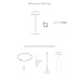 Настольная лампа Axo Light Float Concrete Green