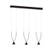 Подвесной светильник Axo Light Jewel 3 black