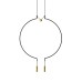 Подвесной светильник Axo Light Liaison M2 black/gold
