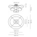Потолочный светильник Axo Light Hoops 3 white