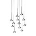 Потолочный светильник Axo Light SP FAIR 12 Crystal