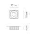 Встраиваемый светильник Axo Light FA CLAVIUS White