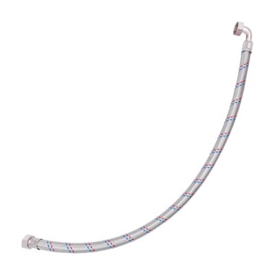 Подводка гибкая BELAMOS 1 x 500 мм нерж.сталь, угловая, о306