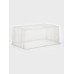 Контейнер для хранения Porter, 50 л, 66×42×26 см, с крышкой, прозрачный
