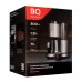 Кофеварка BQ CM7002, капельная, 800 Вт, 1.25 л, кофемолка, серебристо-чёрная