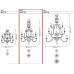 Люстра Barovier & Toso 4607/20