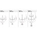 Люстра Barovier & Toso 5550/18/A