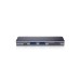 Адаптер-разветвитель (HUB) Baseus UCN3266, Type-C - 2xUSB3.0 + PD + TF/SD, серый