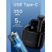 Наушники беспроводные Baseus E3, TWS, вкладыши, Bluetooth 5.0, 35/330 мАч, чёрные