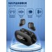 Наушники беспроводные Baseus EZ10, TWS, вакуумные, Bluetooth 5.3, 40/300 мАч, чёрные