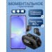 Наушники беспроводные Baseus EZ10, TWS, вакуумные, Bluetooth 5.3, 40/300 мАч, чёрные