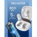 Наушники беспроводные Baseus WM01, TWS, вакуумные, Bluetooth 5.0, 40/800 мАч, белые