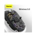 Наушники беспроводные Baseus WM01, TWS, вакуумные, Bluetooth 5.0, 40/800 мАч, белые