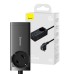 Зарядная станция Baseus PowerCombo, GAC+2U+2C 65W + Type-C-Type-C, PD, 65W, 1 м, чёрная