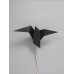 Светильник Crow 1х10Вт GU10 черный 35х18х10см