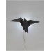 Светильник Crow 1х10Вт GU10 черный 35х18х10см
