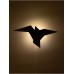 Светильник Crow 1х10Вт GU10 черный 35х18х10см