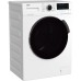 Стиральная машина Beko WSPE7H616W, класс А-20%, 1200 об/мин, до 7.5 кг, бело-чёрная