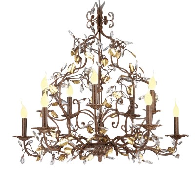 Люстра Bellina Illumina 7502 brown gold
