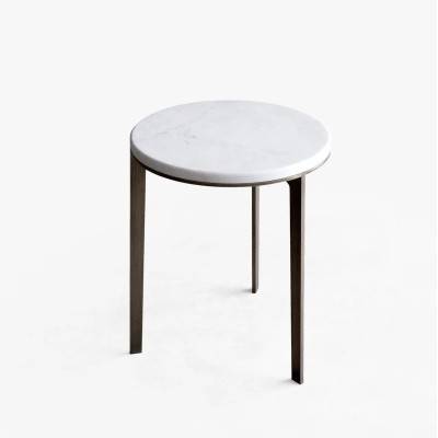 Приставной столик Bensen Side Round Carrara