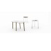 Приставной столик Bensen Side Round Carrara