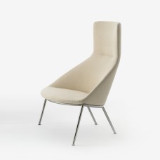 Стул Bensen Circa High Lounge Chrome