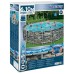 Бассейн каркасный Power Steel, 610 x 132 см, фильтр-насос, тент, лестница, 56883 Bestway
