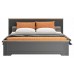 Кровать двуспальная Jasmin LOZ160х200 с ПМ