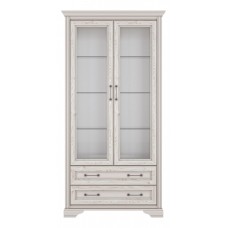 Шкаф-витрина Стилиус B169-REG2W2S