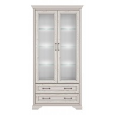 Шкаф-витрина Стилиус с подсветкой B169-REG2W2S