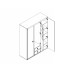 Шкаф платяной Индиана JSZF 3d2s